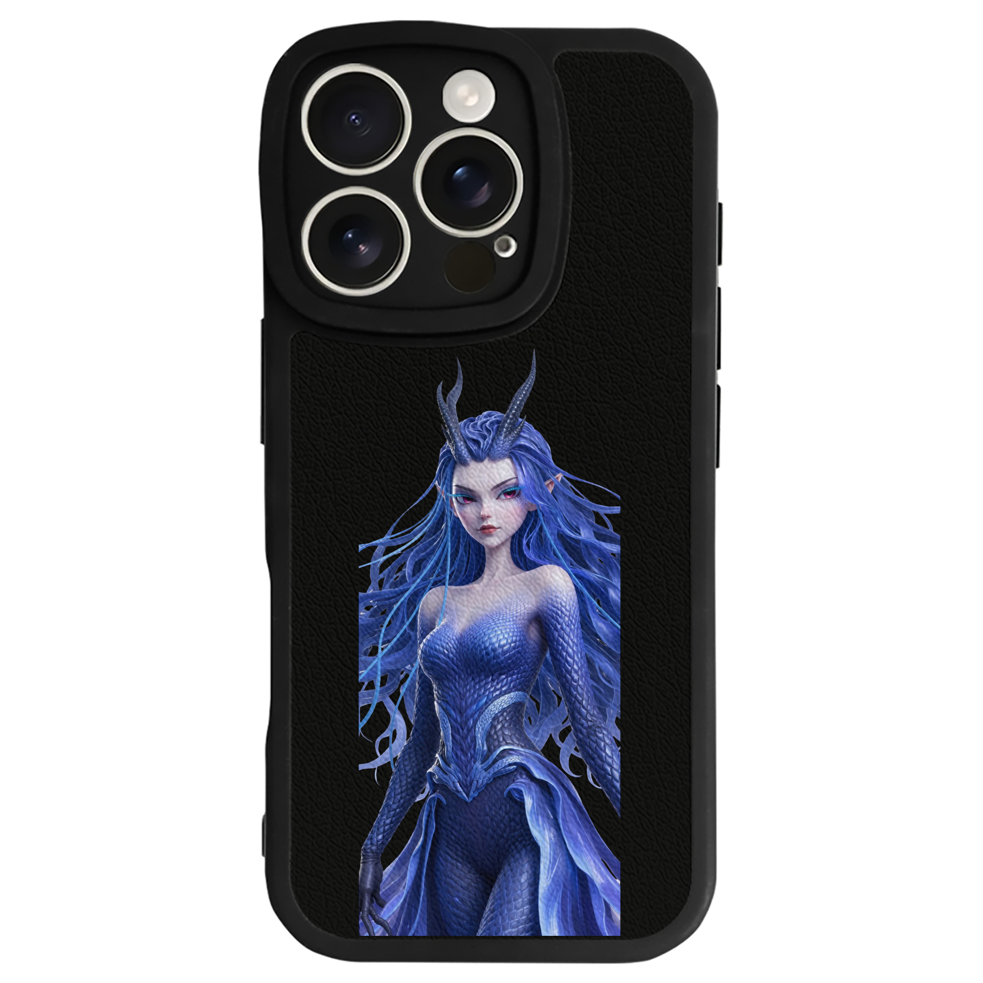 （画像用） Ne Zha 2 ナタ 魔童の大暴れ 【iPhone 16シリーズ対応】シリコンスマホケース（レザー調） 材質：シリコン